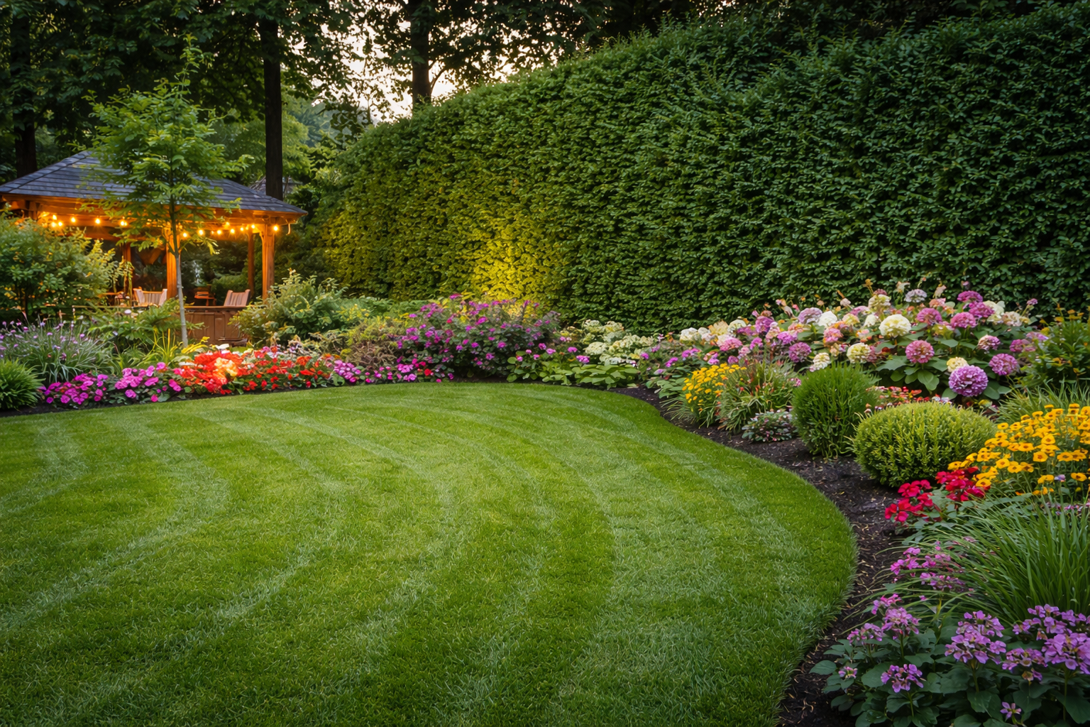 Residential lawn, garden care and property maintenance services in Brighton, Ontario.