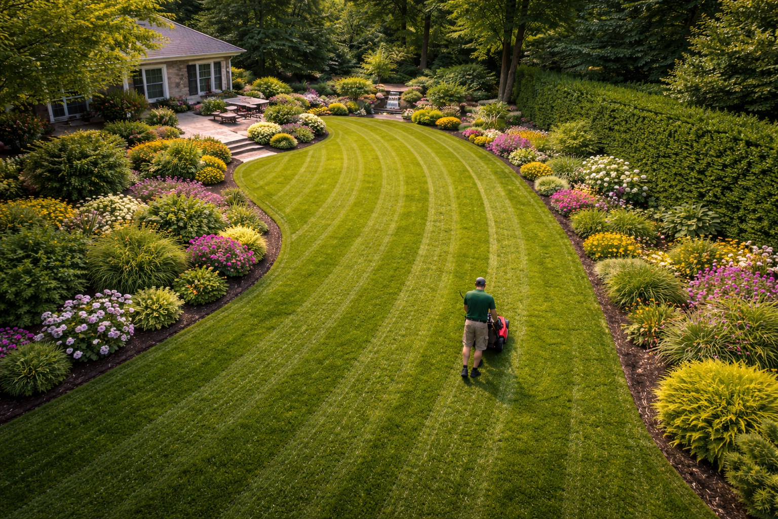 Professional lawn mowing and landscaping services in Brighton Ontario